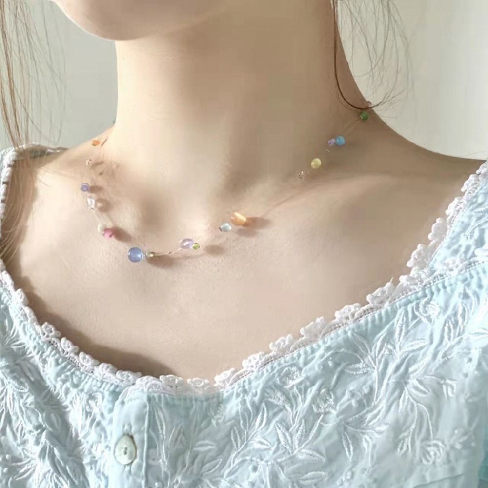 Korean Girls Lifestyle - Tatlı Alaşım Kore Tarzı Kolye Reçine