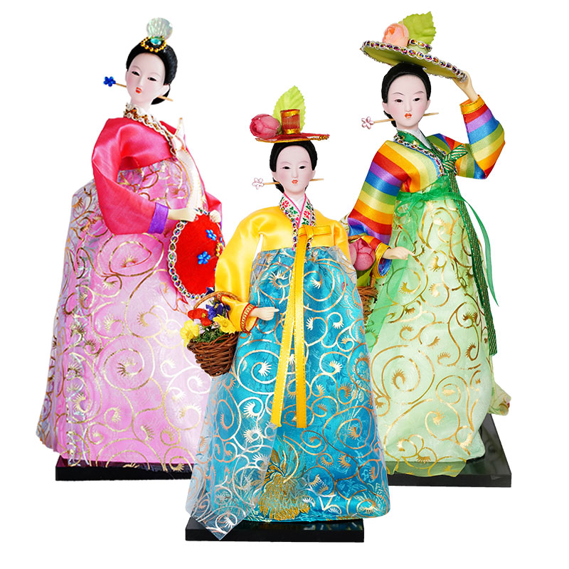 Korean Lifestyle Items - 30 CM Kore Ulusal Bebek Düğün