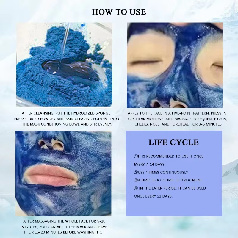 Mavi Sünger Spikülleri Mikrokr - Korean Skincare Routine incelemesi ve fiyatı
