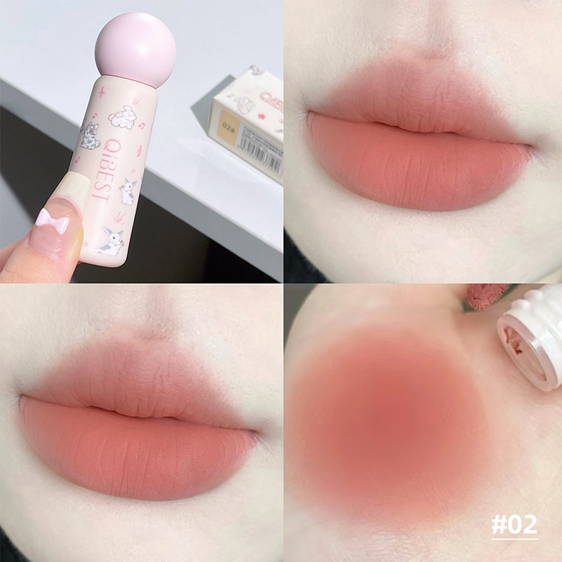 QIBEST Çıplak Mat Dudak Çamur  - Lip Tint Korean incelemesi ve fiyatı