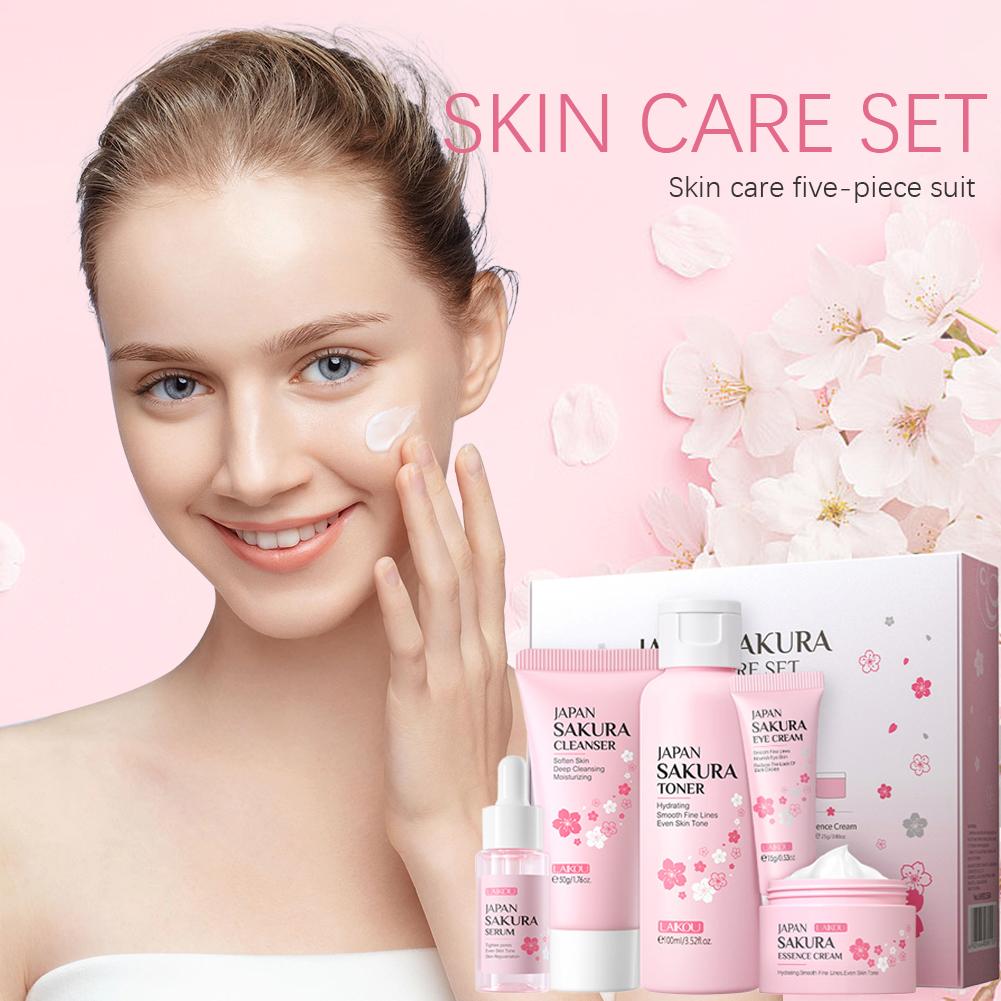 5/3 adet/takım Sakura Cilt Bak - Korean Skincare Routine incelemesi ve fiyatı